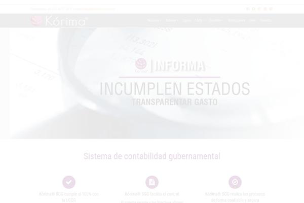 Credence theme site design template sample
