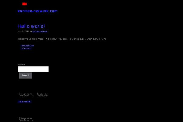 Blogus theme site design template sample