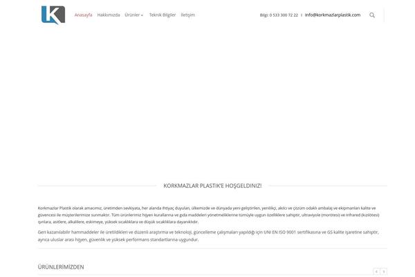 Tyrion theme site design template sample