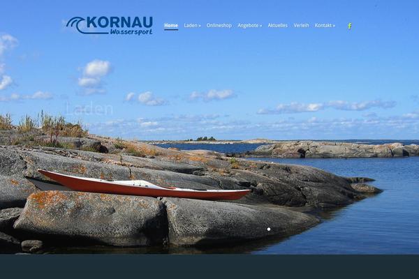 Fusion theme site design template sample