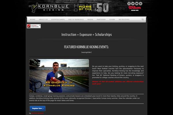 Alyeska theme site design template sample