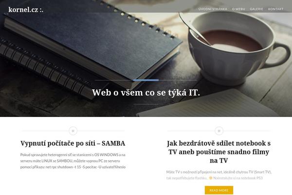 Nova Lite theme site design template sample