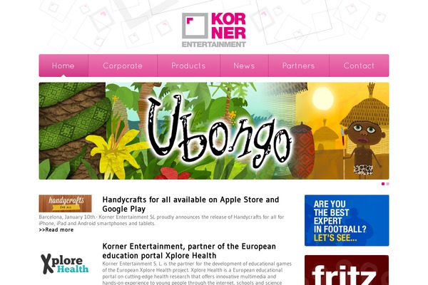 kornerentertainment.com site used Korner