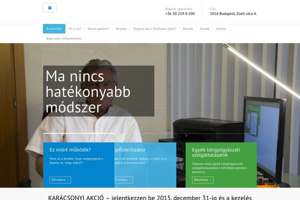 MediCenter theme site design template sample