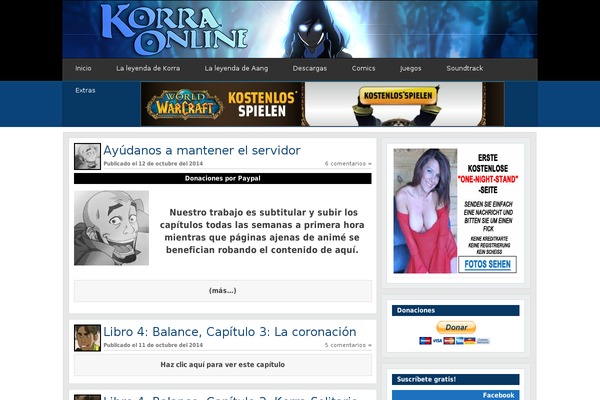 korraespiritus.com site used Shippuden