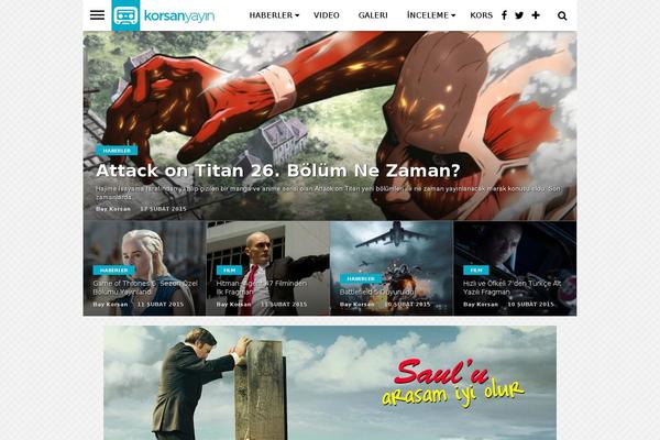 Site using Theia-post-slider plugin