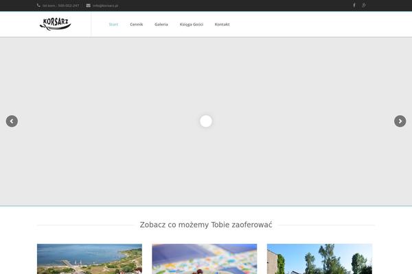 Starhotel theme site design template sample
