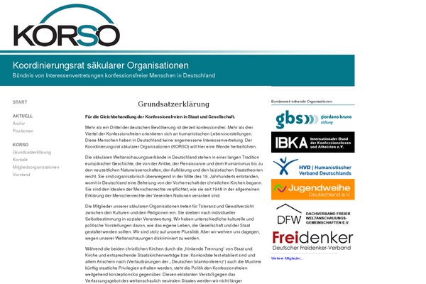 korso-deutschland.de site used Barthelme_de