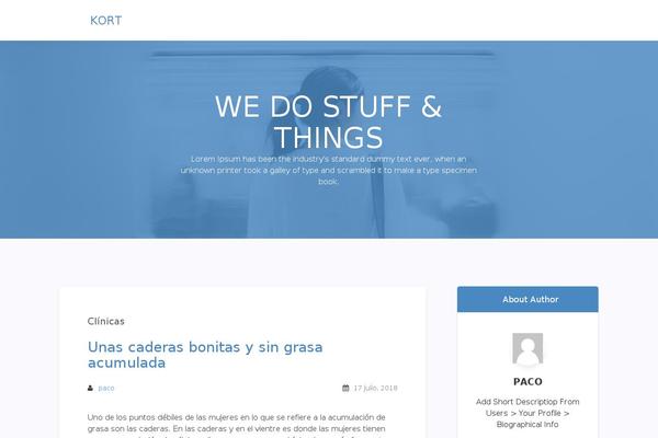 Bloggerz theme site design template sample