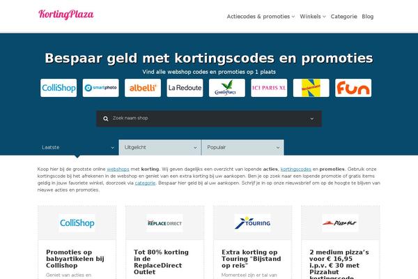 Couponer theme site design template sample