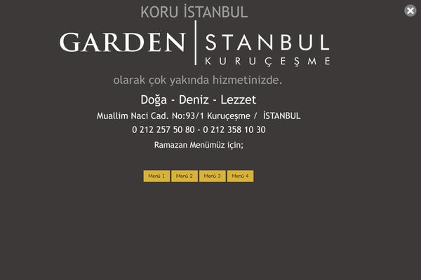 koruistanbul.com site used Fdrestaurant