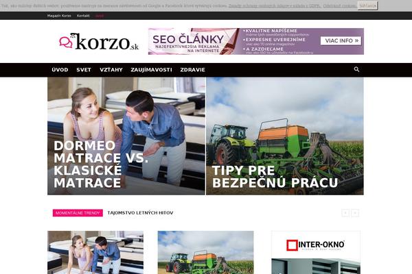 Allegro theme site design template sample