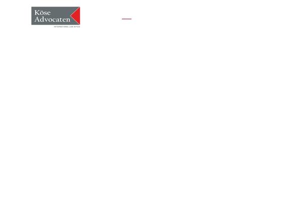 koseadvocaten.nl site used Koseadvocaten