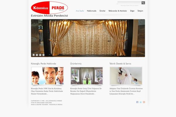 Deluxe theme site design template sample