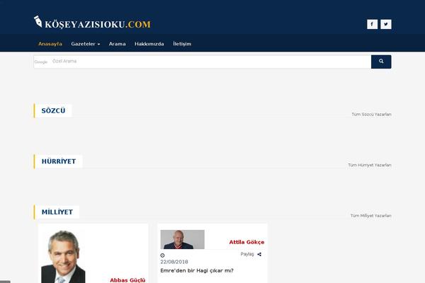 koseyazisioku.com site used Sozcu_v3