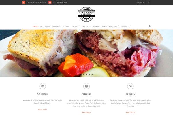 THBusiness theme site design template sample