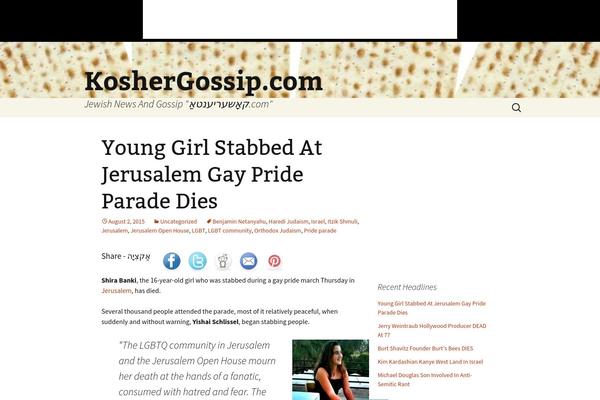 Site using Crafty Social Buttons plugin