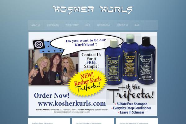 kosherkurls.com site used Everest-wp
