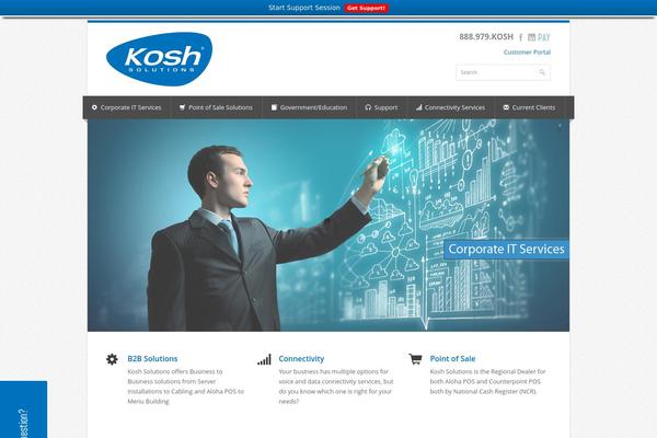 Nevia theme site design template sample