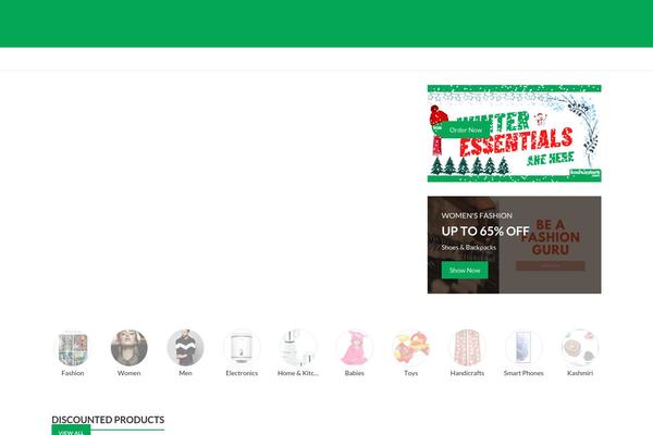 Kapee theme site design template sample