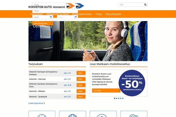 koskilinjat.fi site used Basicteema