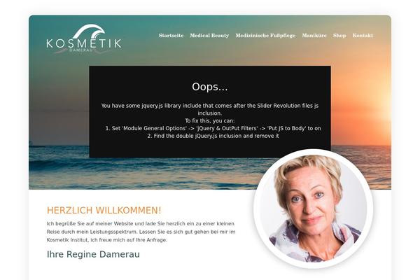 Divi theme site design template sample