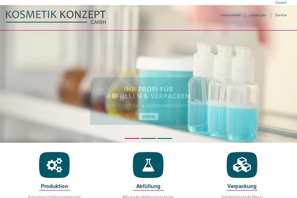 Site using Parallax-image plugin