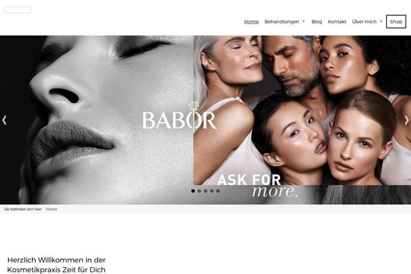 kosmetikpraxis-zeitfuerdich.de site used Babor-theme-2