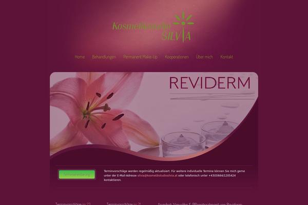 kosmetikstudiosilvia.at site used Beautycenter_wordpress