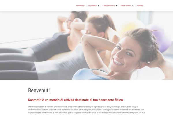 Gymboom theme site design template sample