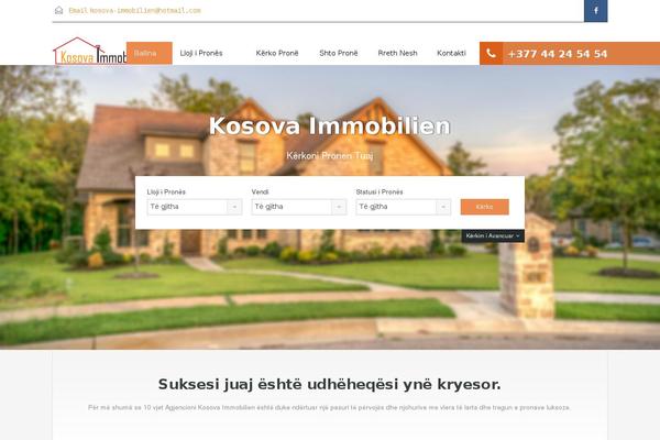 Realhomes Child theme site design template sample
