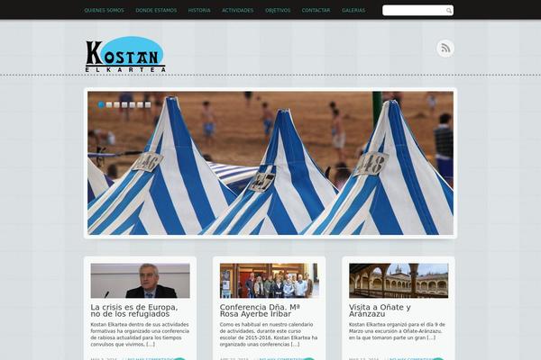 JournalCrunch theme site design template sample