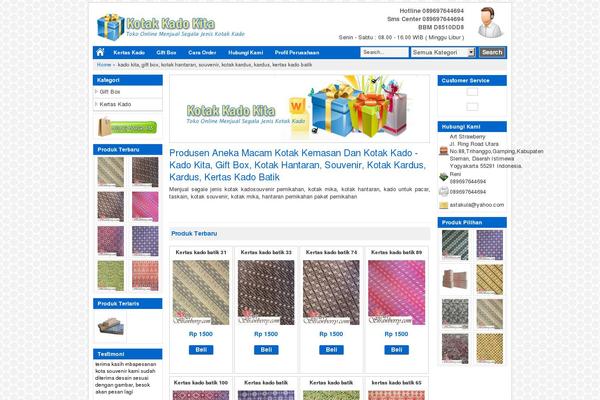 Wptoko theme site design template sample