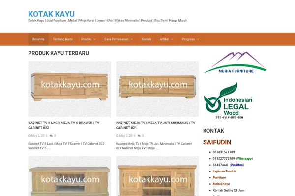 kotakkayu.com site used Blogpress-codebase