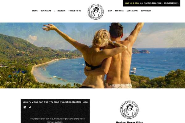 kotaovilla.com site used Five-star-hotel-child-theme