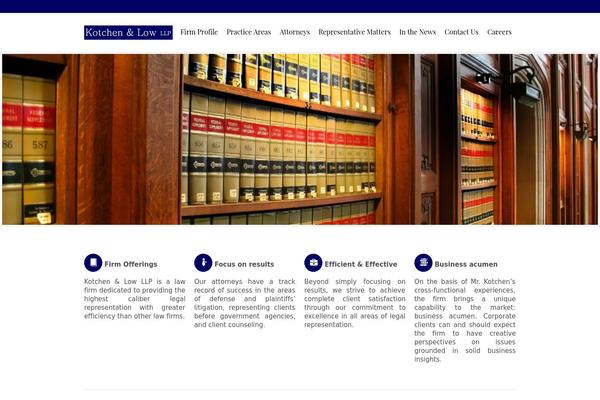 LawBusiness theme site design template sample