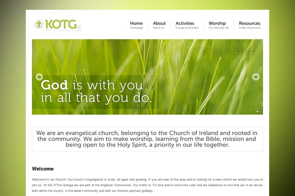 Carta theme site design template sample