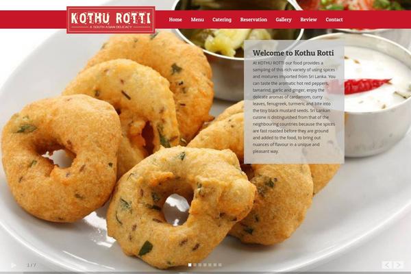 Lezzatos theme site design template sample