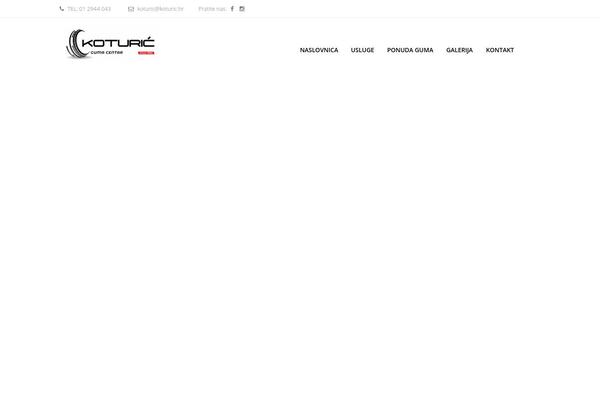 koturic.hr site used Quality-construction