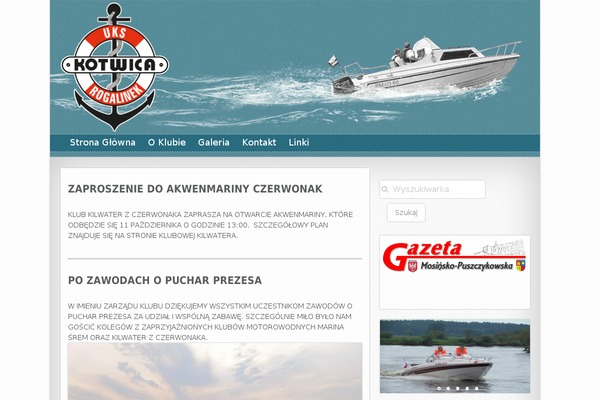 kotwicarogalinek.eu site used Kotwica