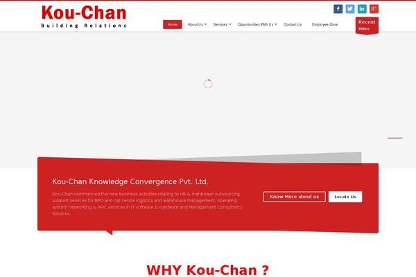 Site using Wp-floating-menu plugin