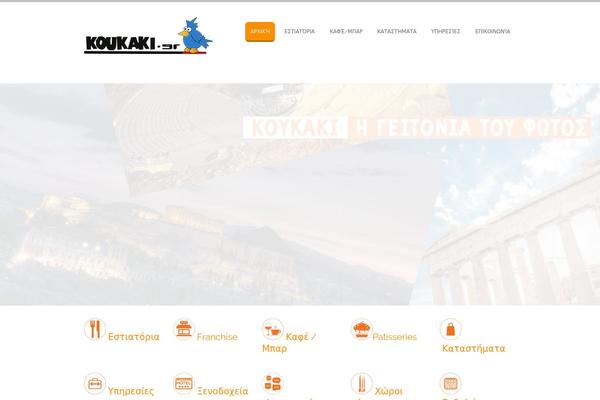 Business Finder theme site design template sample