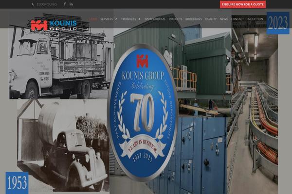 Titan theme site design template sample