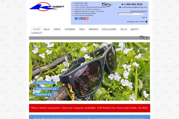 Blanco theme site design template sample