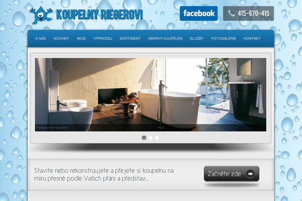 Neptune theme site design template sample