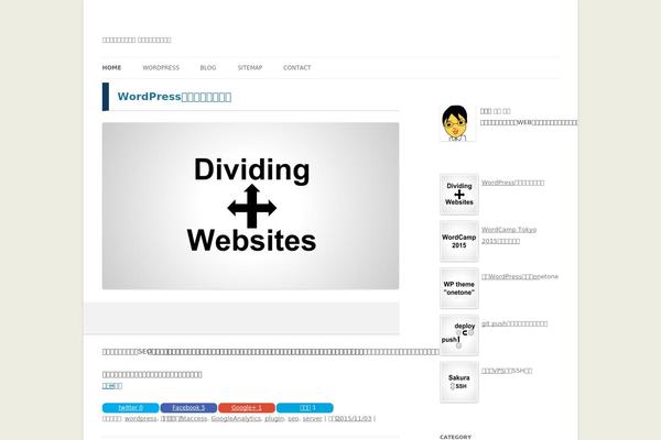 kouritsu.biz site used Twenty Twelve