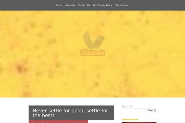Vertex theme site design template sample