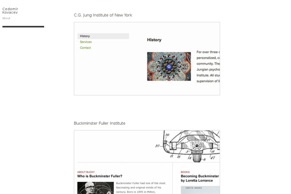 Portfolio theme site design template sample