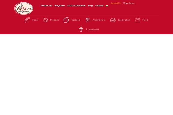 Pizzaro theme site design template sample