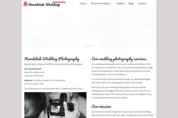 kovalchekweddingphotography.com site used Shootback